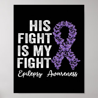 Sein Kampf ist mein Kampf Epilepsie Krieger Epilep Poster