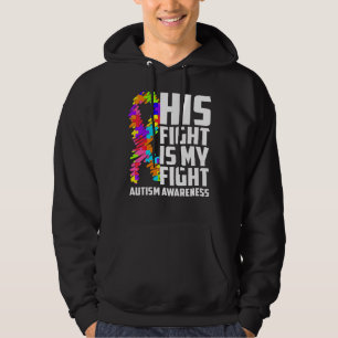 Sein Kampf ist mein Kampf gegen Autismus Sensibili Hoodie