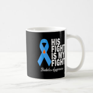 Sein Kampf ist mein Kampf gegen Diabetes Aufklärun Kaffeetasse