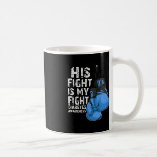 Sein Kampf ist mein Kampf gegen diabetische Diabet Kaffeetasse