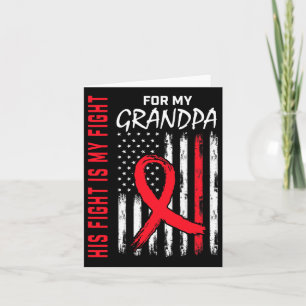 Sein Kampf ist mein Kampf gegen die Grandpa Herzkr Karte