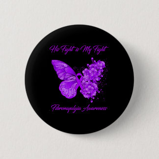 Sein Kampf ist mein Kampf gegen Fibromyalgie Bewus Button