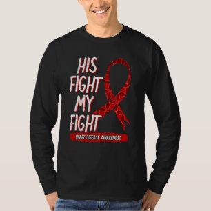 Sein Kampf ist mein Kampf gegen Herzkrankheiten ko T-Shirt