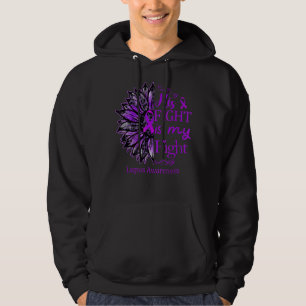 Sein Kampf ist mein Kampf gegen Leoparden Sonnenbl Hoodie