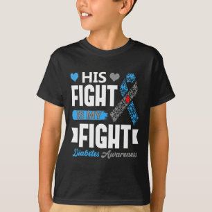 Sein Kampf ist mein Kampf gegen T1d Diabetes Typ 1 T-Shirt