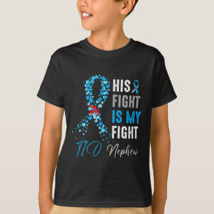 Sein Kampf ist mein Kampf gegen T1d Nephew Diabete T-Shirt
