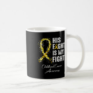 Sein Kampf ist mein Kampf Gold Ribbon Childhood Ca Kaffeetasse