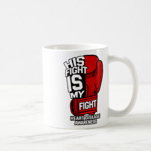 Sein Kampf ist mein Kampf Herzkrankheit Koronargef Kaffeetasse