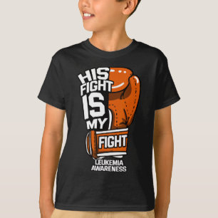 Sein Kampf ist mein Kampf Leukämie Bewusstsein Blu T-Shirt