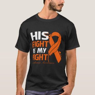 Sein Kampf ist mein Kampf LEUKEMIA AWARENESS Feed T-Shirt