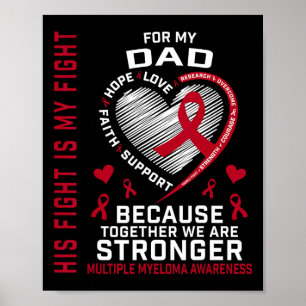 Sein Kampf ist mein Kampf Papa Multiples Myelom-Be Poster