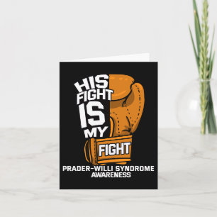 Sein Kampf ist mein Kampf Prader-willi Syndro Karte