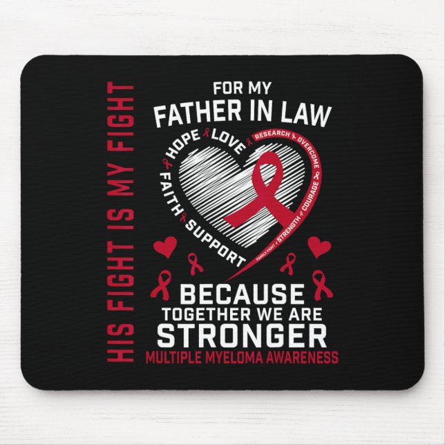 Sein Kampf ist mein Kampf Schwiegervater Multiples Mousepad (Vorne)