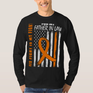 Sein Kampf ist mein Kämpfer im Gesetz Leukämie-Bew T-Shirt