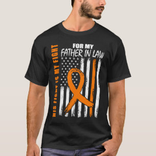 Sein Kampf ist mein Kämpfer im Gesetz Leukämie-Bew T-Shirt