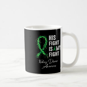 Sein Kampf ist meine Bekämpfung der grünen Ribbon- Kaffeetasse