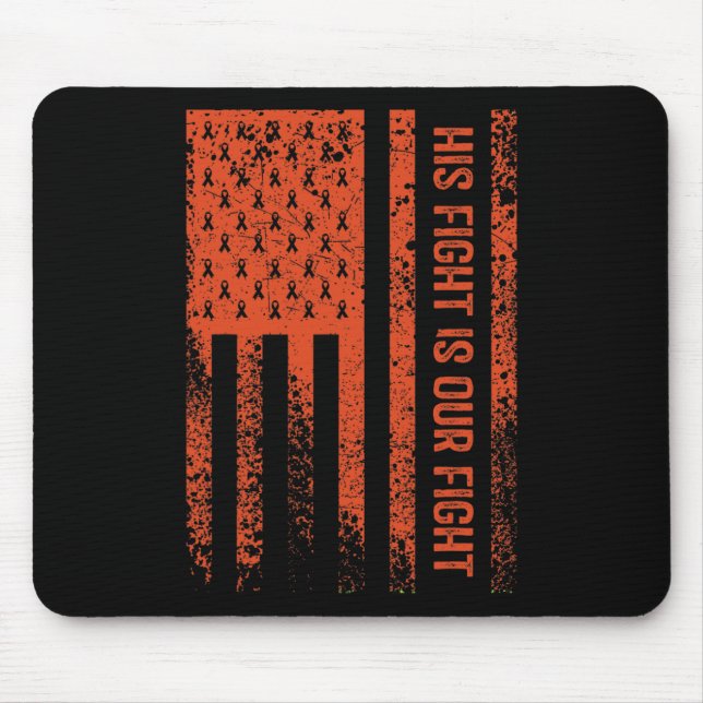 Sein Kampf ist unser Kämpfen RSS Crps Bewusstsein Mousepad (Vorne)