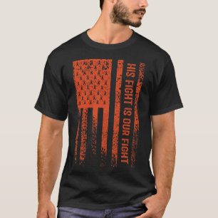 Sein Kampf ist unser Kämpfen RSS Crps Bewusstsein T-Shirt