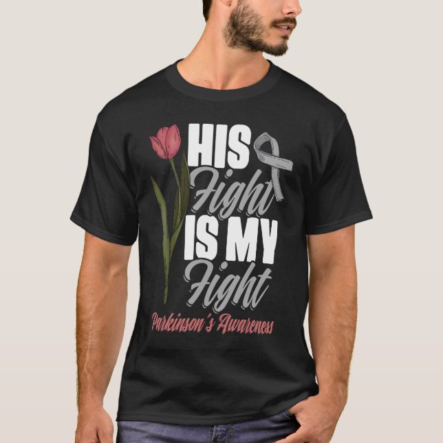 Sein Kampf Mein Kampf PD Tulips Parkinson's Diseas T-Shirt (Vorderseite)