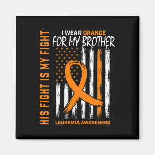 Sein Kampf Orange Brother Leukämie Krebs im Krieg Magnet