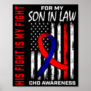 Sein Kampf Sohn Im Gesetz CHD Bewusstsein Amerikan Poster