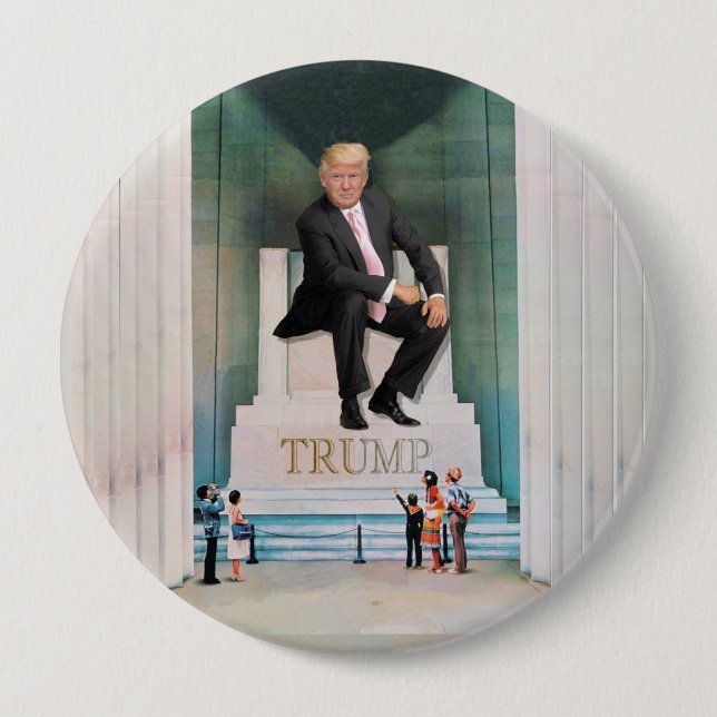 Sein königliches Trumpness Button (Vorderseite)