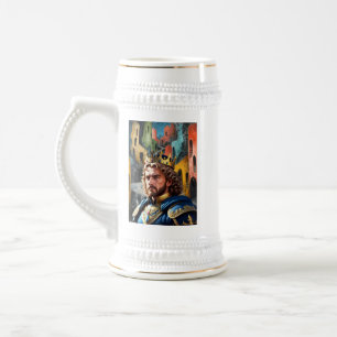 SEIN KÖNIGREICH ÜBERWACHEN BIERGLAS