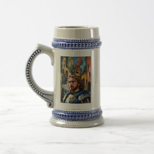 SEIN KÖNIGREICH ÜBERWACHEN BIERGLAS