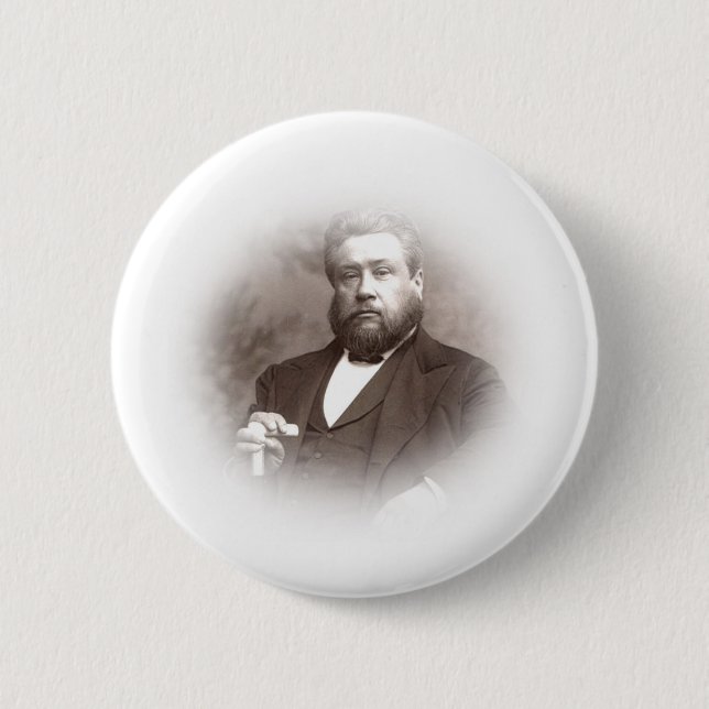 Sein Kredo war crucified. Christus Button (Vorderseite)