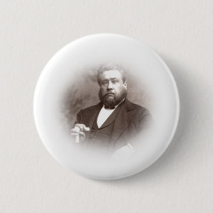 Sein Kredo war crucified. Christus Button