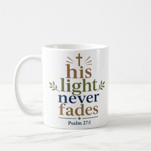 Sein Licht erlischt nie Klassischer christlicher G Kaffeetasse
