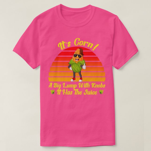 Sein Mais eine große Klappe mit Knofen hat es den  T-Shirt (Design vorne)