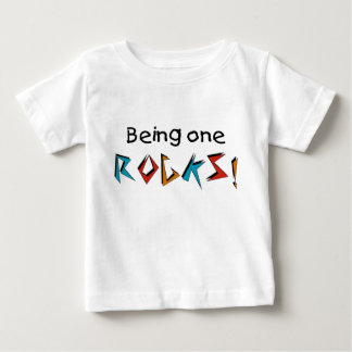 Sein man schaukelt! baby t-shirt