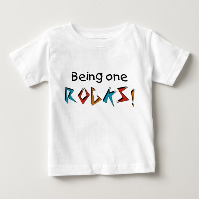 Sein man schaukelt! baby t-shirt (Vorderseite)