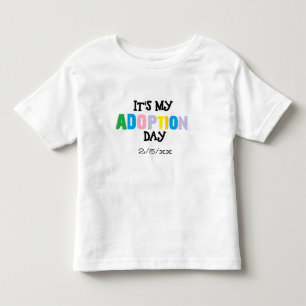 Sein mein Adoptionstag durch ozias Kleinkind T-shirt