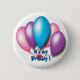 Sein mein Geburtstag Button