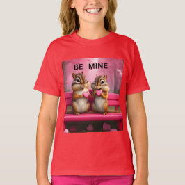 sein, meine Chipmunks und Süßigkeiten Herz T-Shirt