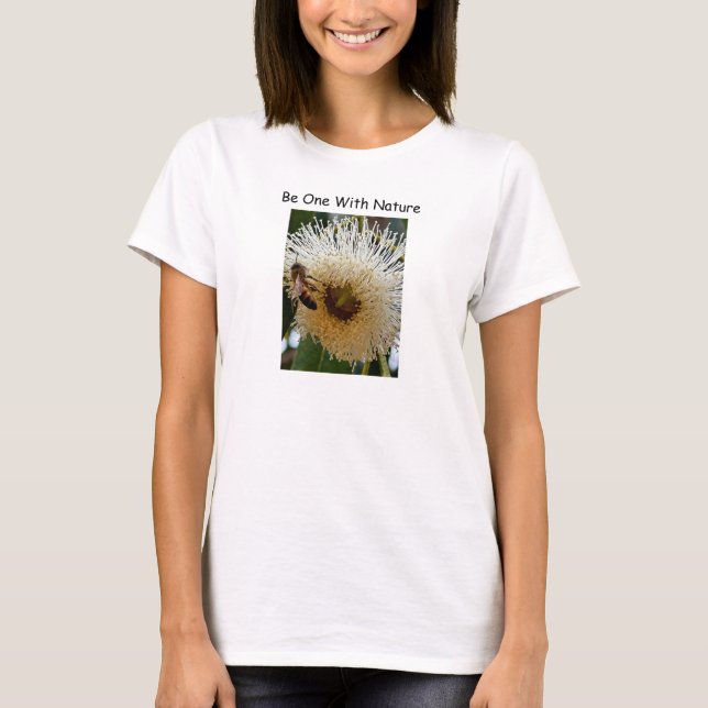 sein mit der Natur T-Shirt (Vorderseite)