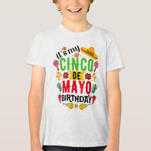 Sein My Cinco De Mayo Geburtstag Funny Cinco De Ma Tri-Blend Shirt