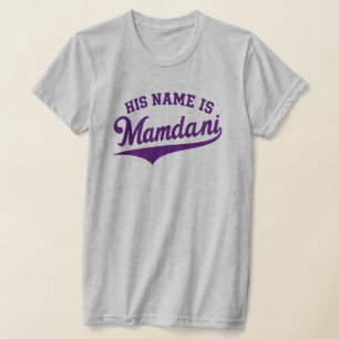 Sein Name ist Zohran Mamdani Meme New York Bürgerm T-Shirt