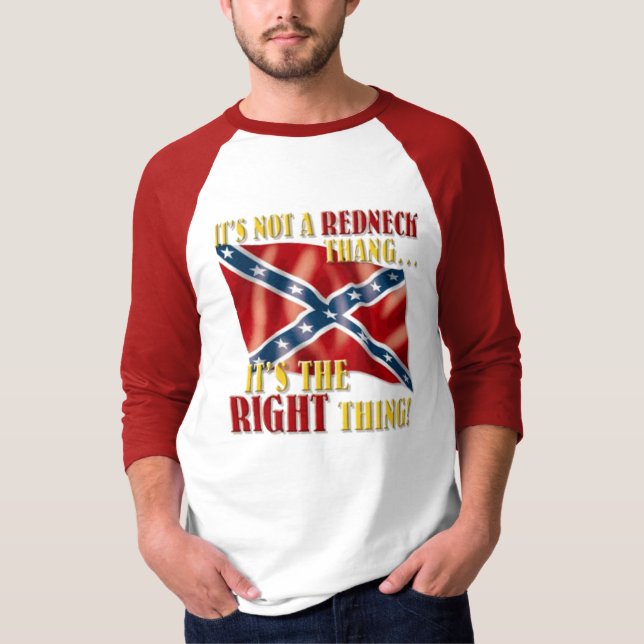 Sein nicht eine Rednecksache… T-Shirt (Vorderseite)