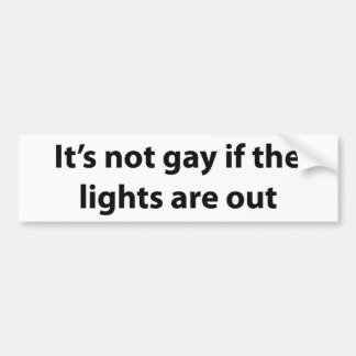 Sein nicht homosexuelles when.jpg autoaufkleber