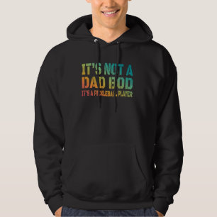 Sein nicht-Vater-Bod-Pickleball-Player Dink It Pic Hoodie