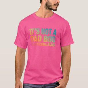 Sein nicht-Vater-Bod-Pickleball-Player Dink It Pic T-Shirt