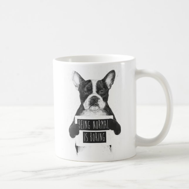 Sein normal bohrt kaffeetasse (Rechts)