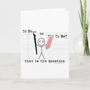 Sein oder Nichtsein Karte