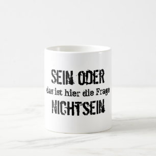 Sein oder Nichtsein Tasse