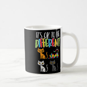 Sein Ok, ein anderes Cat Puzzle Niedlich Autismus Kaffeetasse