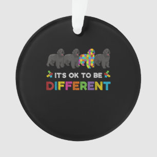 Sein Ok, ein anderes Neufundland Autismus Hund zu Ornament