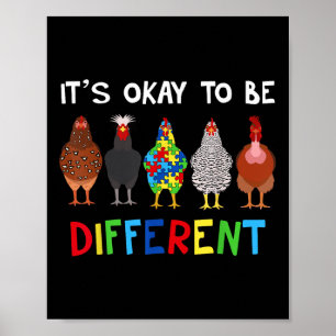 Sein Ok, ein anderes Niedliches Puzzle Chicken Aut Poster